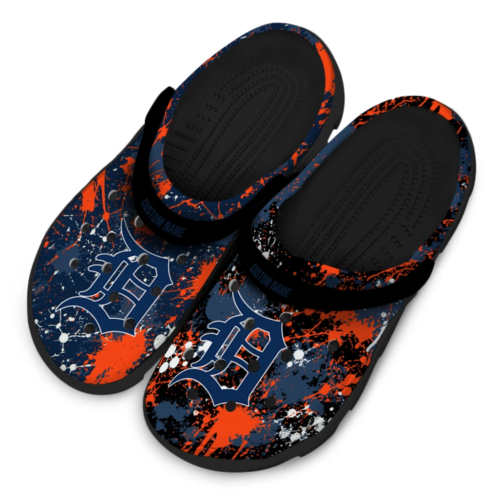 detroit-tigers-clog-custom-splatter-splash-navy-black-latest-model.webp