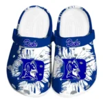 Duke Blue Devils Clogs - Splatter Graphics 1 Duke Blue Devils Clogs Splatter Graphics Best Selling