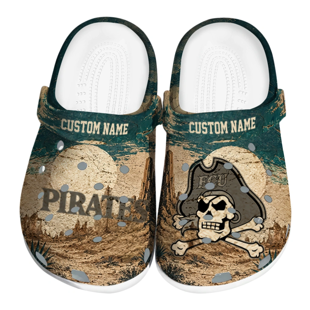 east-carolina-pirates-clog-custom-cracked-landscape-fir-green-beige-best-selling.webp east carolina pirates clog custom cracked landscape fir green beige best selling