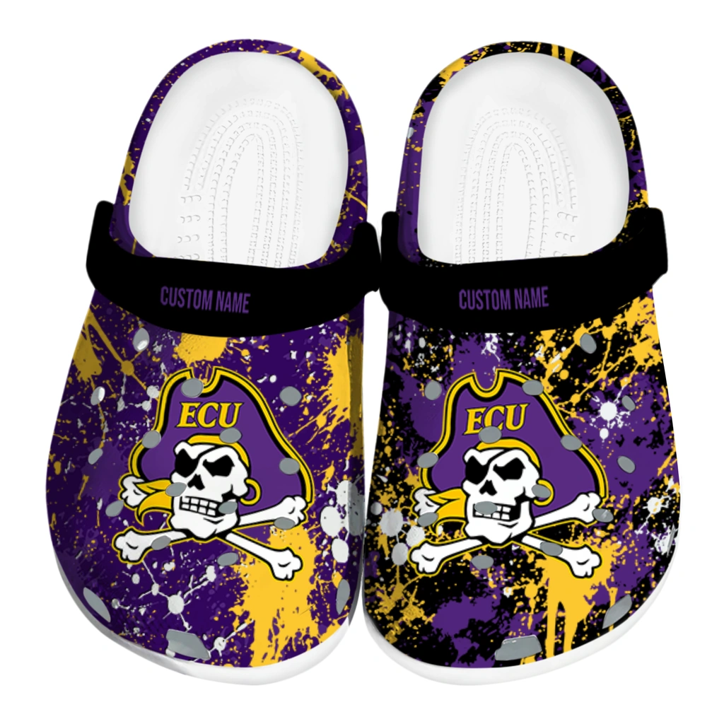 east-carolina-pirates-clog-customized-splatter-splash-purple-black-best-selling.webp east carolina pirates clog customized splatter splash purple black best selling