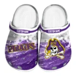 East Carolina Pirates Clogs - Personalized Wave Swirl Purple White 1 east-carolina-pirates-clog-personalized-wave-swirl-purple-white-best-selling.webp