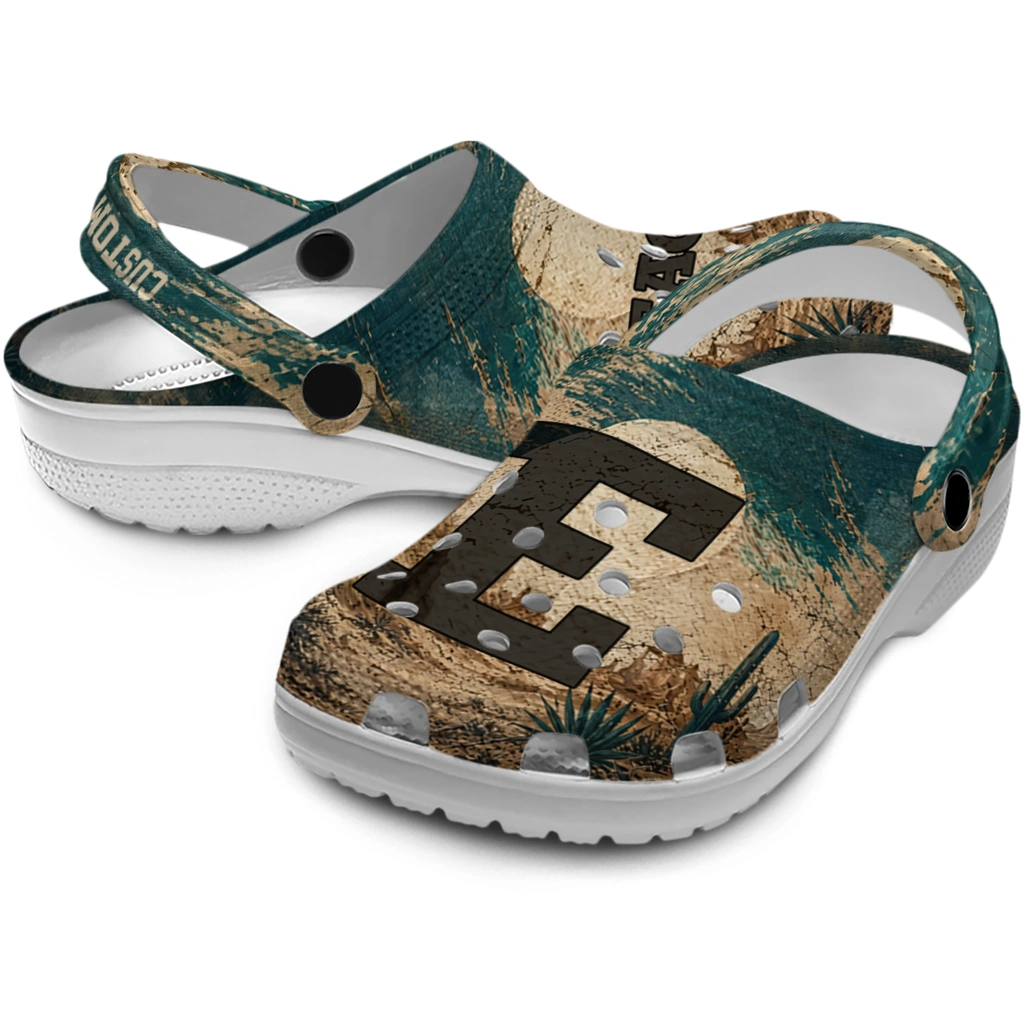 eastern-michigan-eagles-clog-custom-cracked-landscape-fir-green-beige-high-quality.webp
