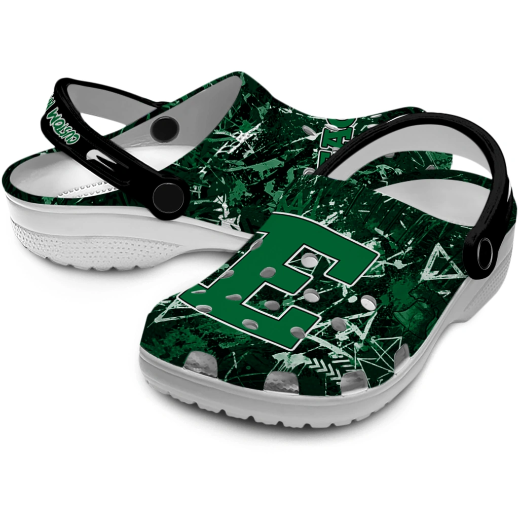eastern-michigan-eagles-clog-personalized-graffiti-burst-green-black-high-quality.webp
