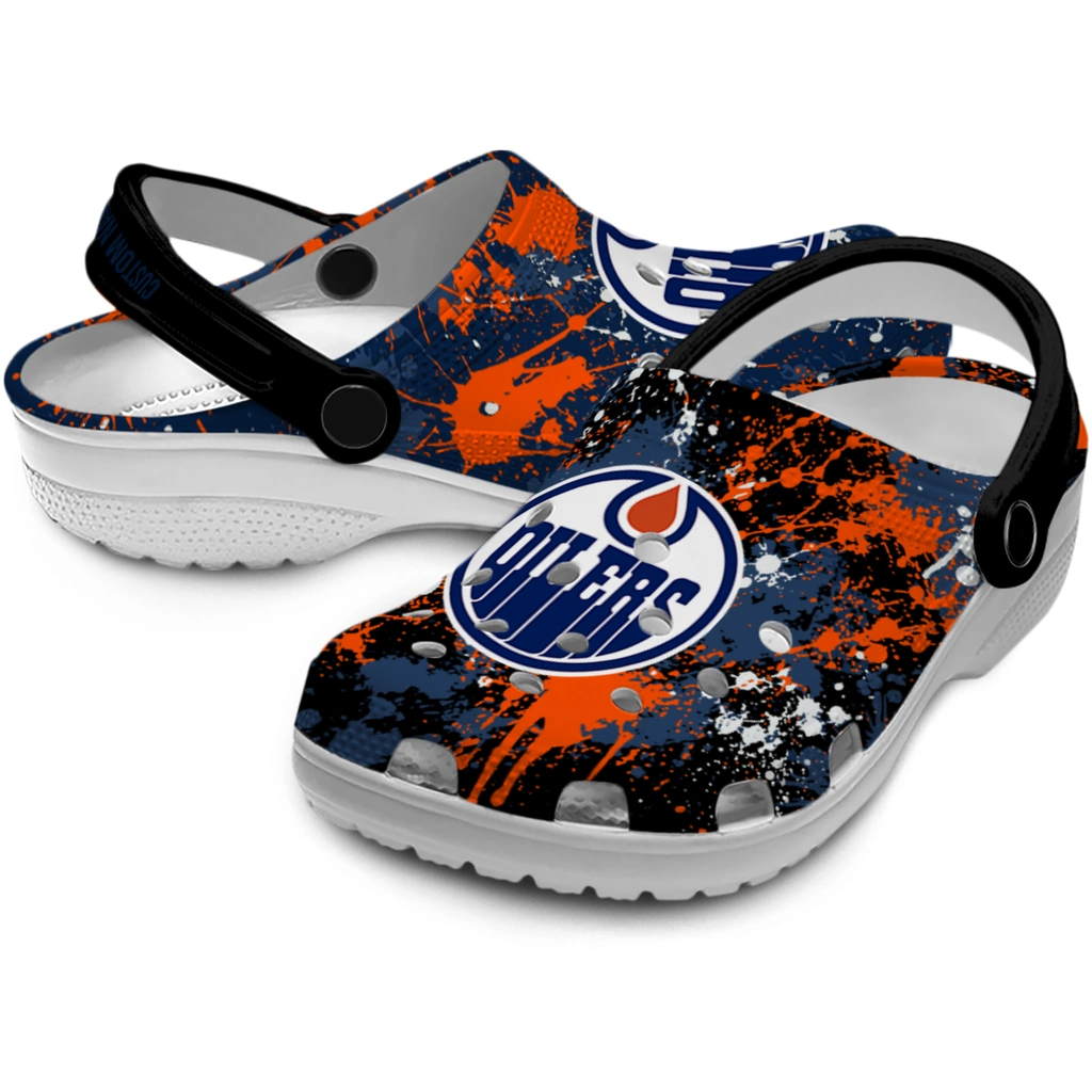 edmonton-oilers-clog-customized-splatter-splash-blue-black-high-quality.webp