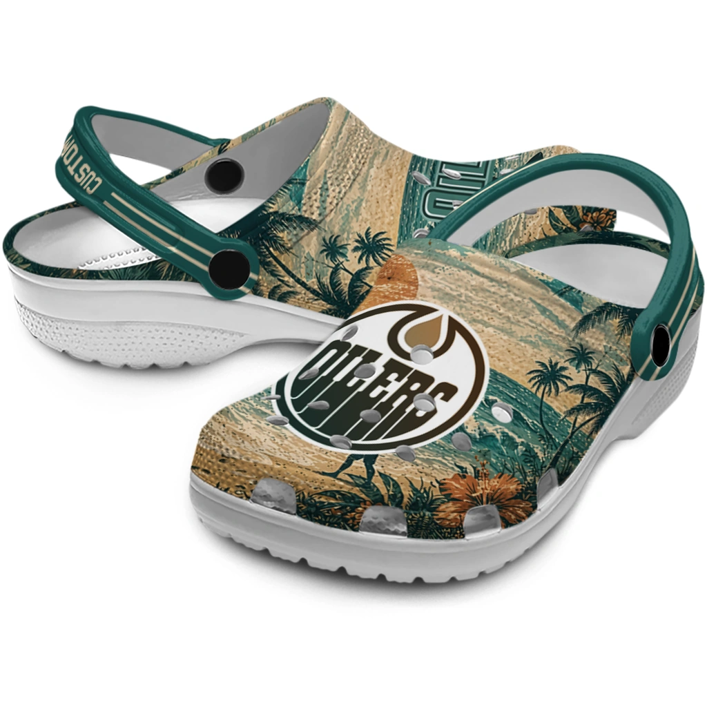 edmonton-oilers-clog-customized-wave-scene-fir-green-high-quality.webp