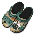 edmonton-oilers-clog-customized-wave-scene-fir-green-best-selling.webp