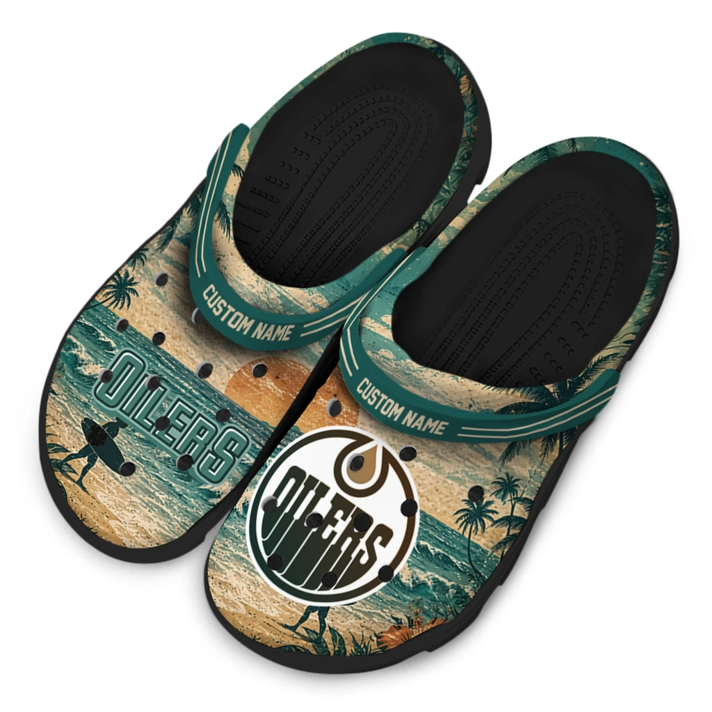 edmonton-oilers-clog-customized-wave-scene-fir-green-latest-model.webp