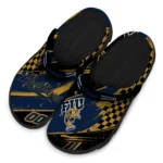 FIU Panthers Clogs – Customized Circuit Geometry Blue Black 1