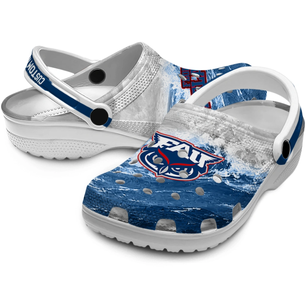 florida-atlantic-owls-clog-personalized-wave-swirl-blue-white-high-quality.webp
