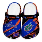 Florida Gators Clogs - Customized Checkered Streaks Blue Black 1 florida-gators-clog-customized-checkered-streaks-blue-black-best-selling.webp
