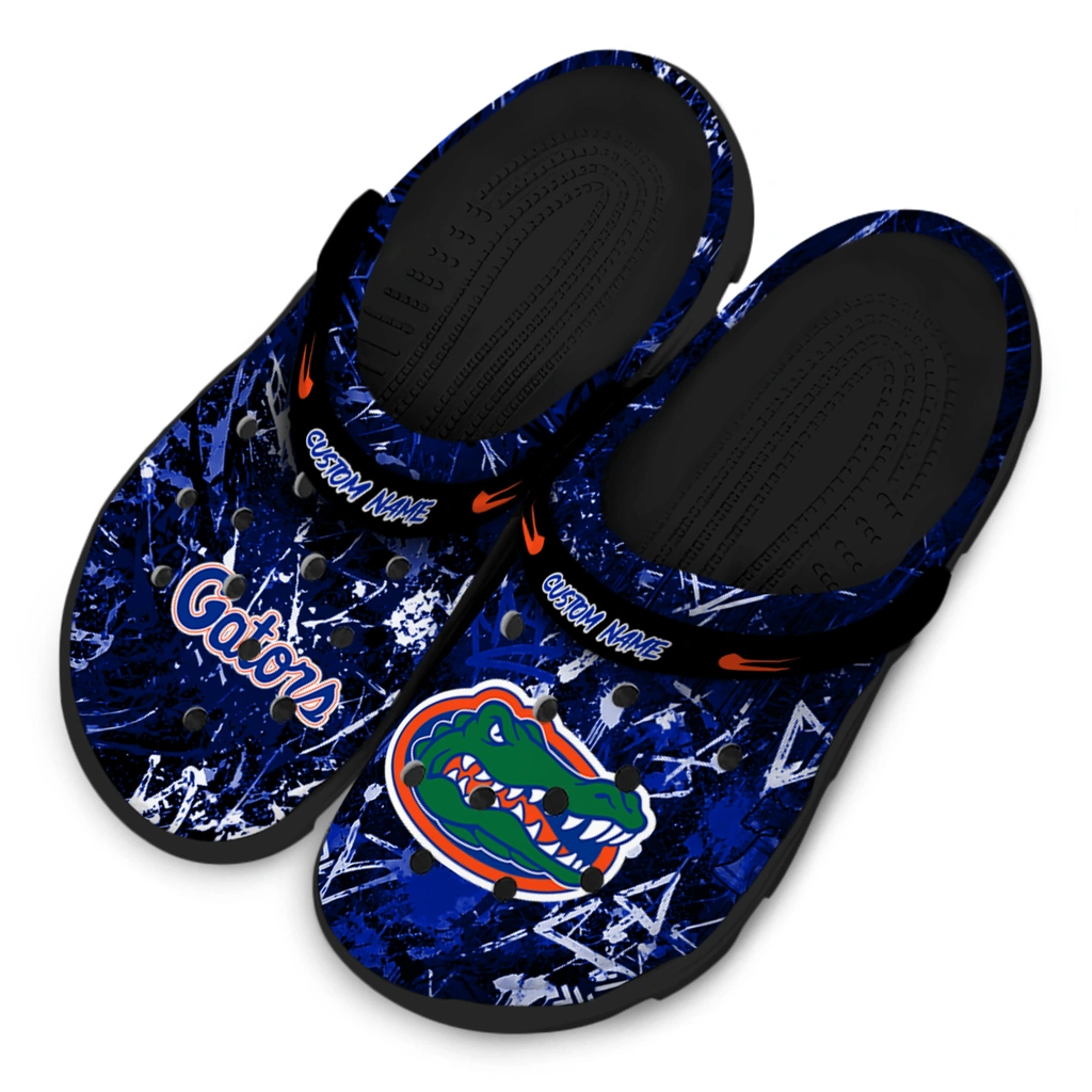 florida-gators-clog-customized-graffiti-burst-blue-black-latest-model.webp