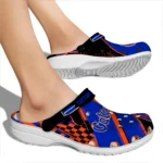 Florida Gators Clogs – Personalized Circuit Geometry Blue Black 1