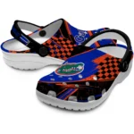 Florida Gators Clogs – Personalized Circuit Geometry Blue Black 1