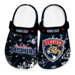 Florida Panthers Clogs - Custom Graffiti Burst Red Black 1 florida-panthers-clog-custom-graffiti-burst-red-black-best-selling.webp