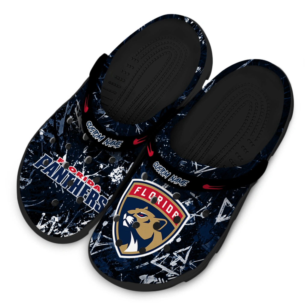 florida-panthers-clog-custom-graffiti-burst-red-black-latest-model.webp