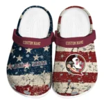 Florida State Seminoles Clogs - Custom Distressed Stripes Garnet Red Blue 1 florida-state-seminoles-clog-custom-distressed-stripes-garnet-red-blue-best-selling.webp