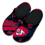 fresno-state-bulldogs-clog-customized-checkered-streaks-red-black-best-selling.webp