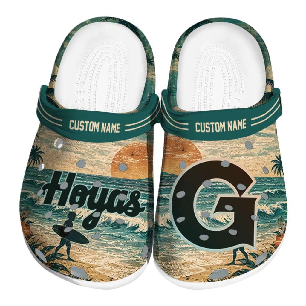 georgetown-hoyas-clog-customized-wave-scene-fir-green-best-selling.webp georgetown hoyas clog customized wave scene fir green best selling
