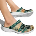 georgetown-hoyas-clog-customized-wave-scene-fir-green-best-selling.webp