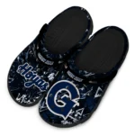 georgetown-hoyas-clog-personalized-graffiti-burst-blue-black-best-selling.webp