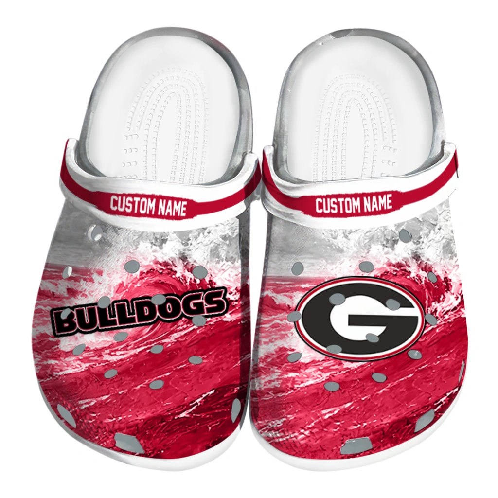georgia-bulldogs-clog-custom-wave-swirl-red-white-best-selling.webp georgia bulldogs clog custom wave swirl red white best selling