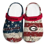georgia-bulldogs-clog-customized-distressed-stripes-red-blue-best-selling.webp
