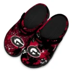 georgia-bulldogs-clog-personalized-splatter-splash-red-black-best-selling.webp