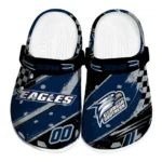 Georgia Southern Eagles Clogs - Personalized Circuit Geometry Blue Black 1 Georgia Southern Eagles Clogs – Personalized Circuit Geometry Blue Black 1