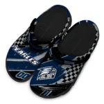 Georgia Southern Eagles Clogs – Personalized Circuit Geometry Blue Black 1