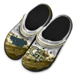 georgia-tech-yellow-jackets-clog-customized-wave-swirl-gold-white-best-selling.webp