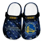 Golden State Warriors Clogs - Customized Circuit Geometry Blue Black 1 golden-state-warriors-clog-customized-circuit-geometry-blue-black-best-selling.webp