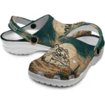 gonzaga-bulldogs-clog-customized-cracked-landscape-fir-green-beige-best-selling.webp