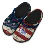 gonzaga-bulldogs-clog-customized-distressed-stripes-blue-red-blue-best-selling.webp