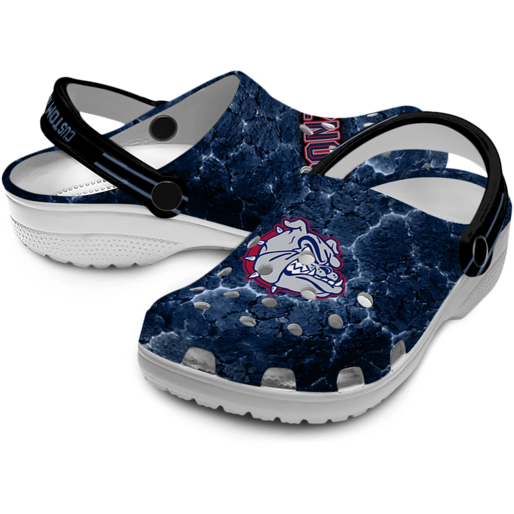 gonzaga-bulldogs-clog-personalized-cracked-energy-blue-black-high-quality.webp