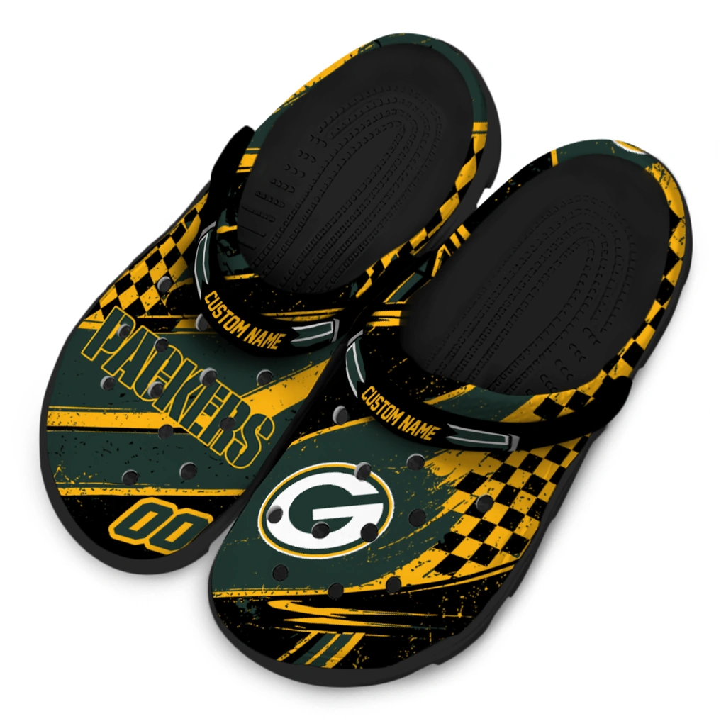 green-bay-packers-clog-custom-checkered-streaks-green-black-latest-model.webp