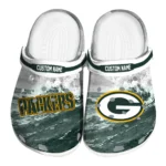 Green Bay Packers Clogs - Custom Wave Swirl Green White 1 green-bay-packers-clog-custom-wave-swirl-green-white-best-selling.webp