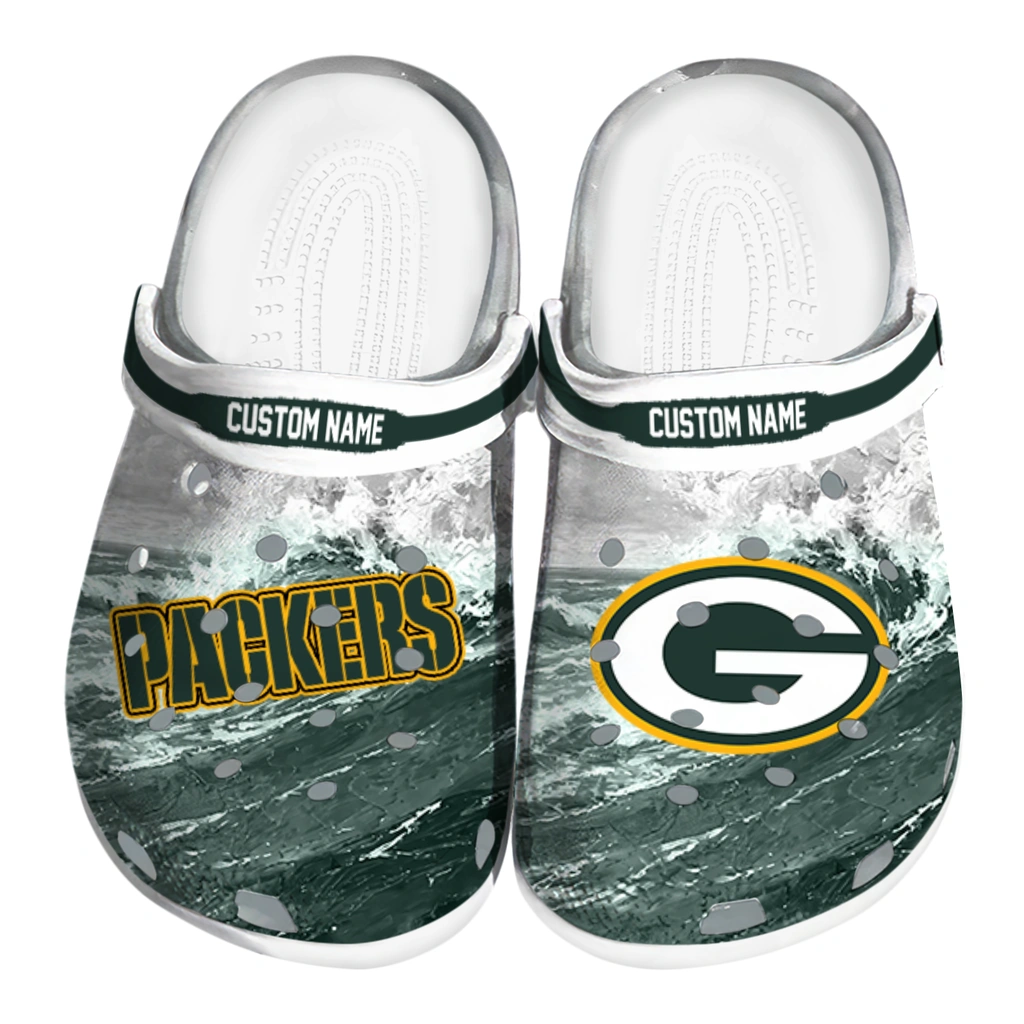 green-bay-packers-clog-custom-wave-swirl-green-white-best-selling.webp green bay packers clog custom wave swirl green white best selling