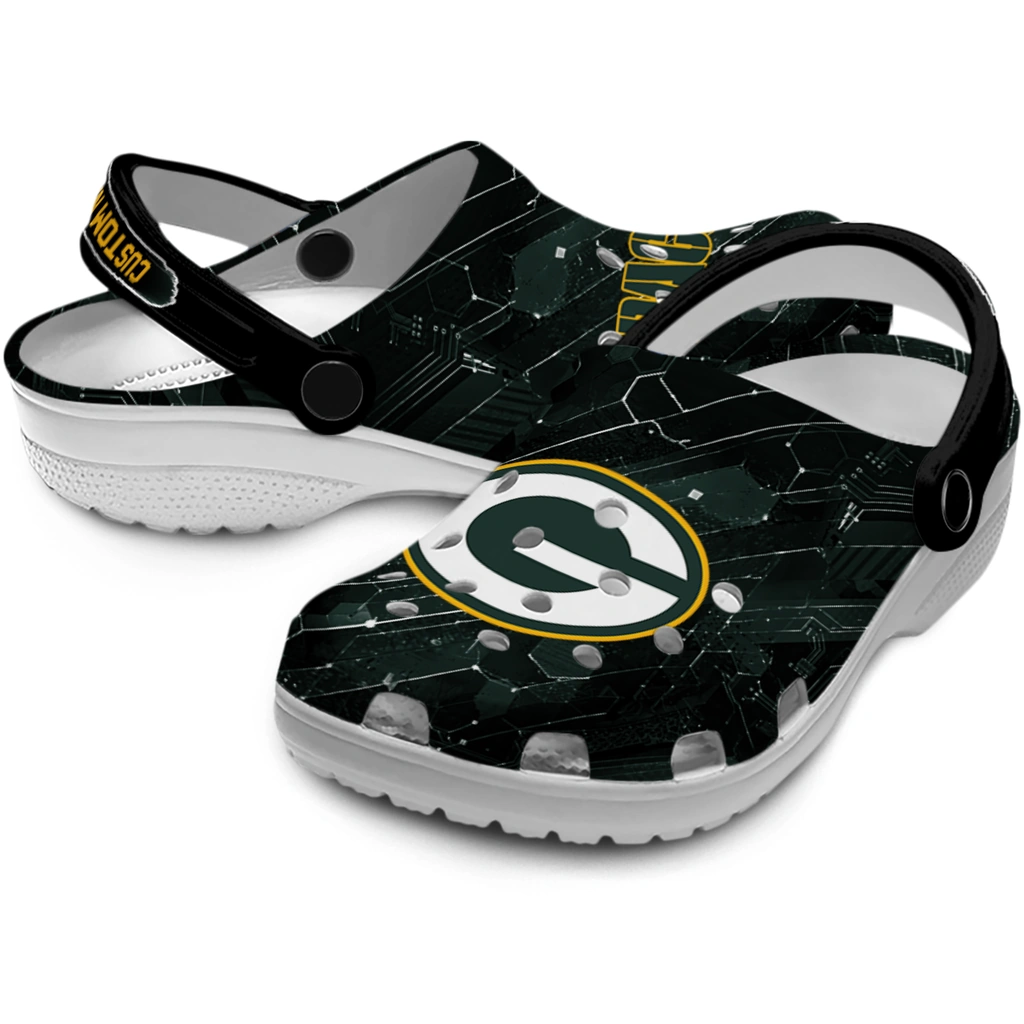 green-bay-packers-clog-customized-circuit-geometry-green-black-high-quality.webp