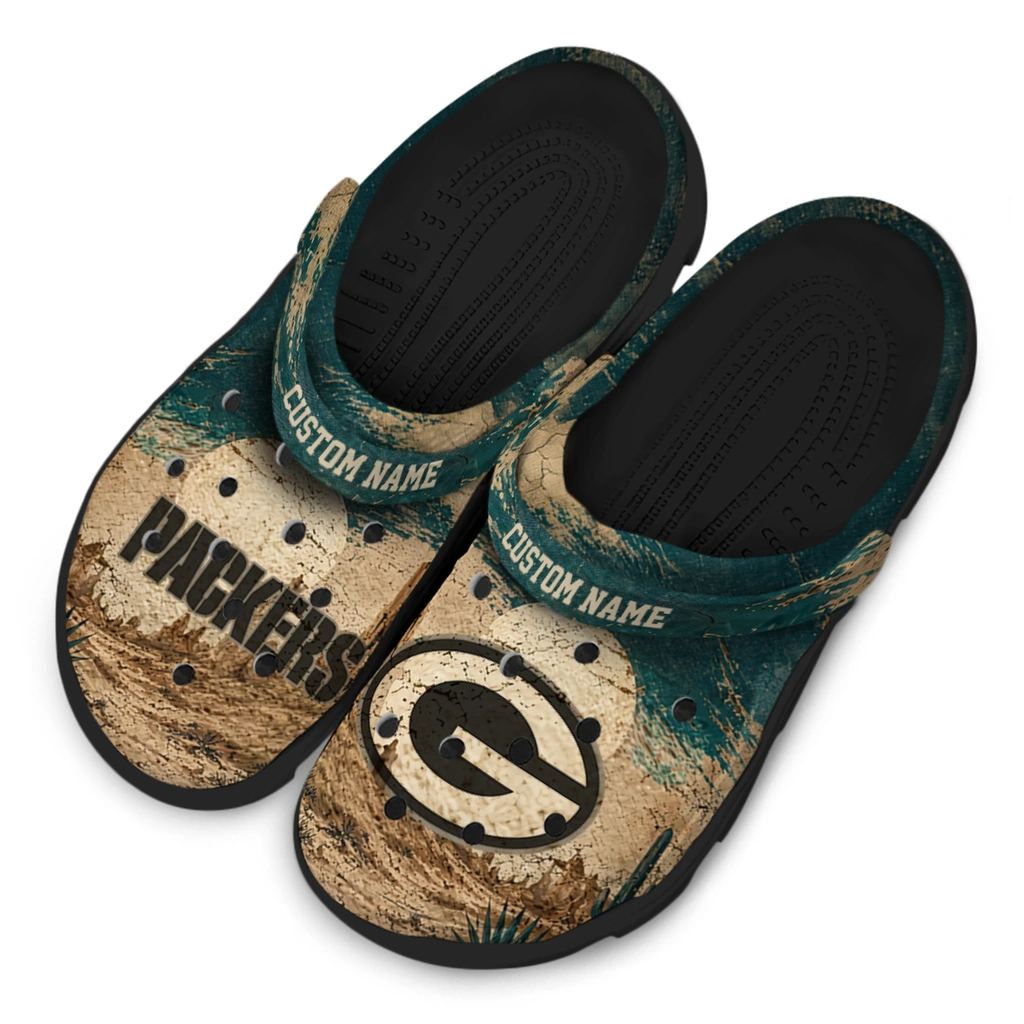 green-bay-packers-clog-customized-cracked-landscape-fir-green-beige-latest-model.webp
