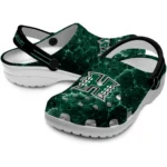 hawaii-rainbow-warriors-clog-custom-cracked-energy-green-black-best-selling.webp