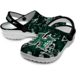 hawaii-rainbow-warriors-clog-customized-graffiti-burst-green-black-best-selling.webp