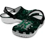 hawaii-rainbow-warriors-clog-personalized-circuit-geometry-green-black-best-selling.webp