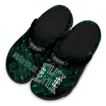 hawaii-rainbow-warriors-clog-personalized-circuit-geometry-green-black-best-selling.webp