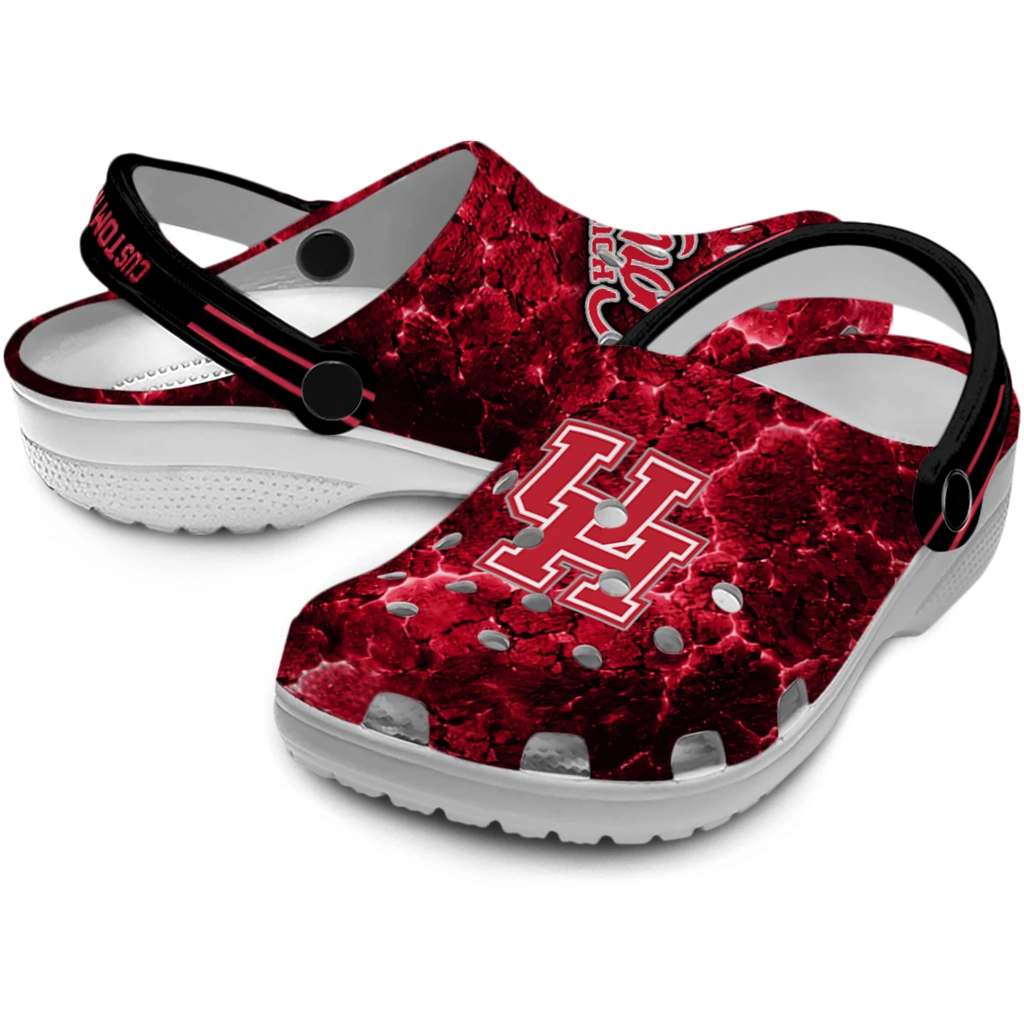 houston-cougars-clog-customized-cracked-energy-red-black-high-quality.webp