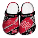 houston-cougars-clog-personalized-checkered-streaks-red-black-best-selling.webp