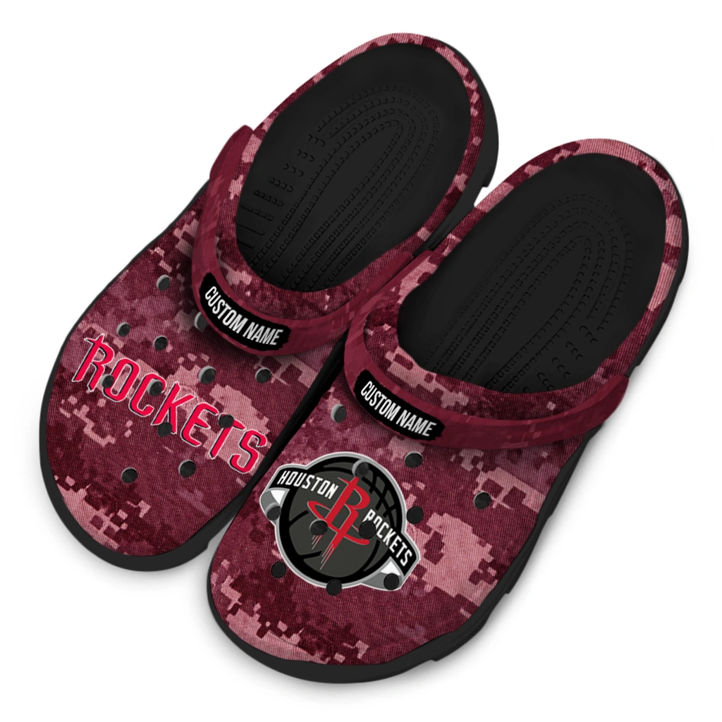 houston-rockets-clog-personalized-digital-camo-red-latest-model.webp