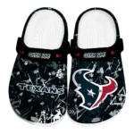 Houston Texans Clogs - Customized Graffiti Burst Blue Black 1 houston-texans-clog-customized-graffiti-burst-blue-black-best-selling.webp