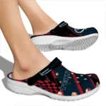 Houston Texans Clogs – Personalized Circuit Geometry Blue Black 1