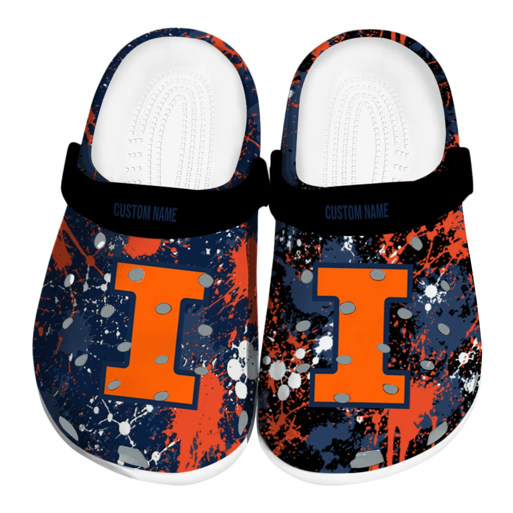 illinois-fighting-illini-clog-custom-splatter-splash-blue-black-best-selling.webp illinois fighting illini clog custom splatter splash blue black best selling