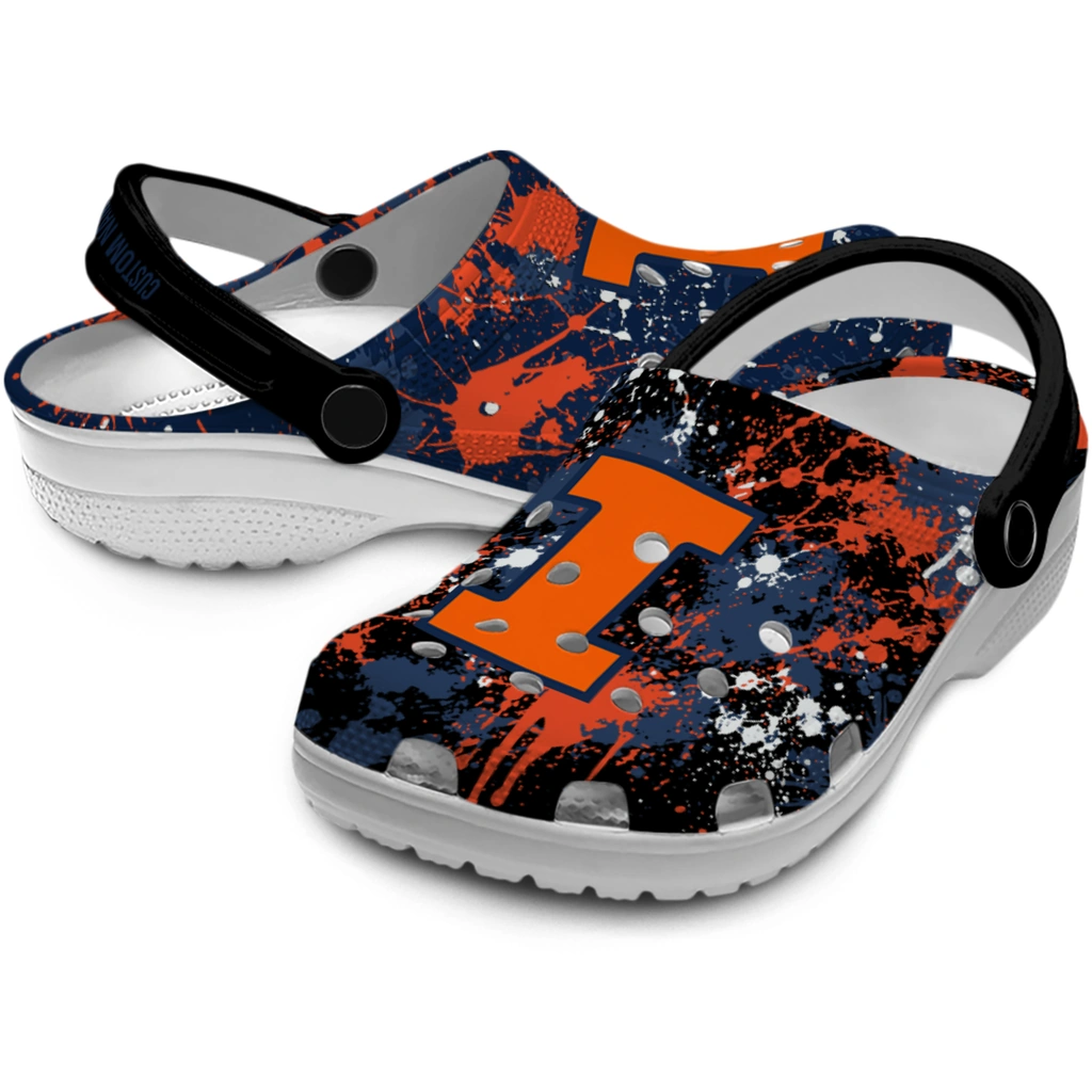 illinois-fighting-illini-clog-custom-splatter-splash-blue-black-high-quality.webp
